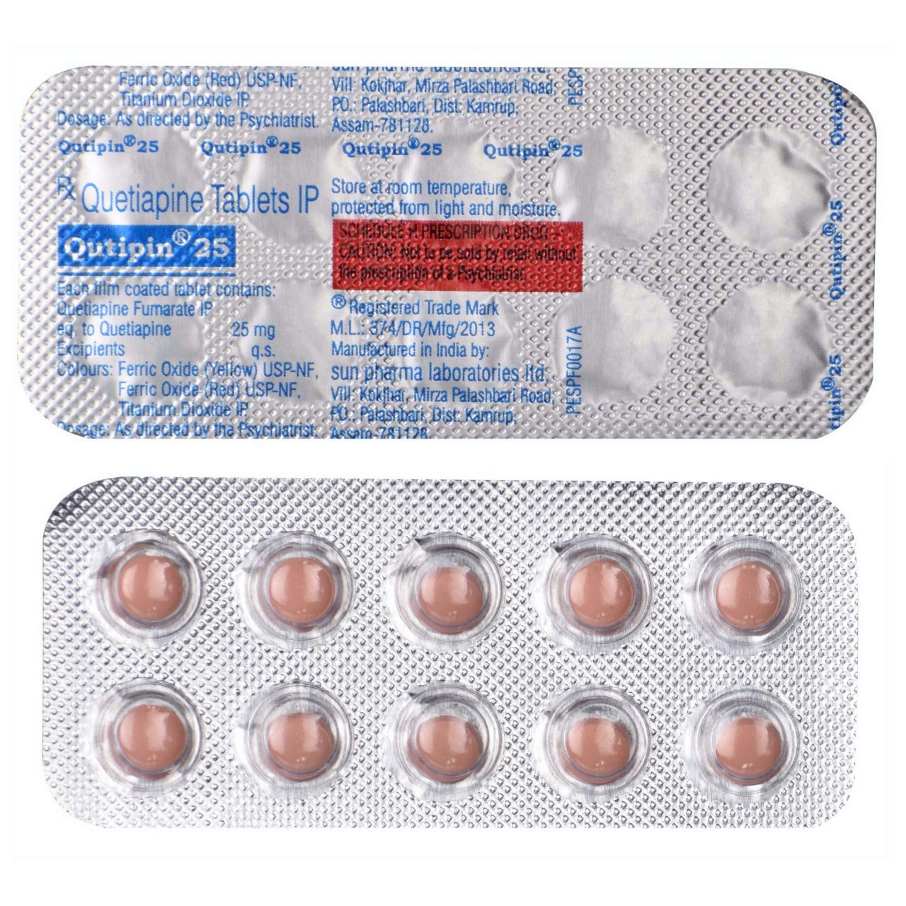 Qutipin 25 mg