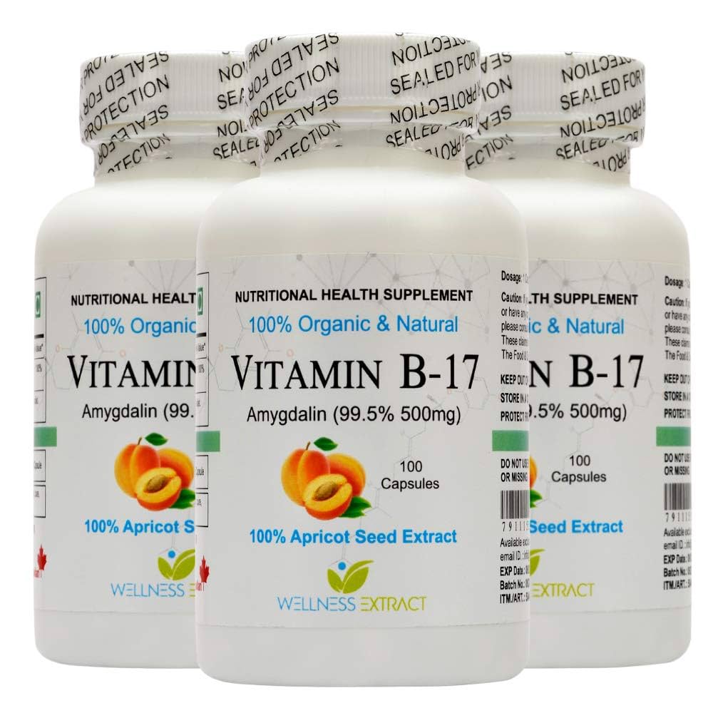 Vitamin B-17 Caps 500 mg