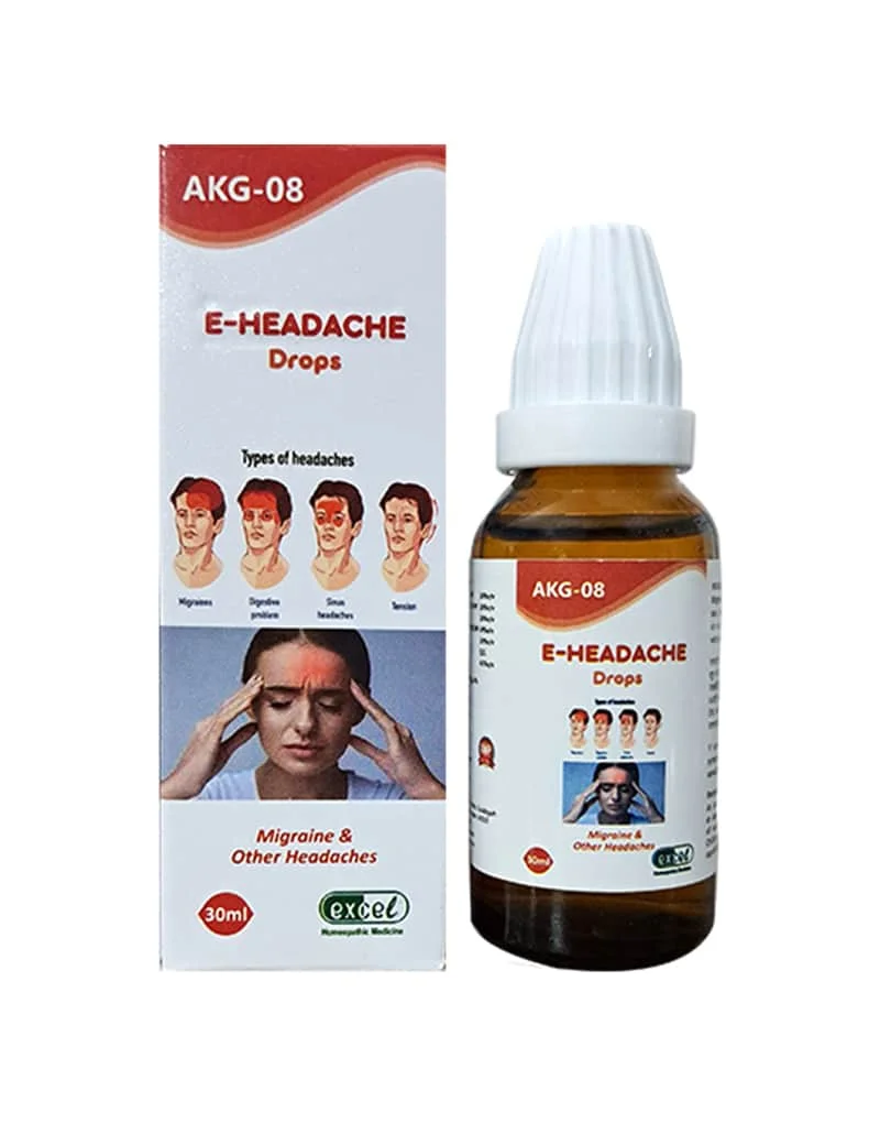 Excel AKG-08 E-Headache Drops