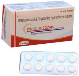 Mefnum Spas 10/250 mg